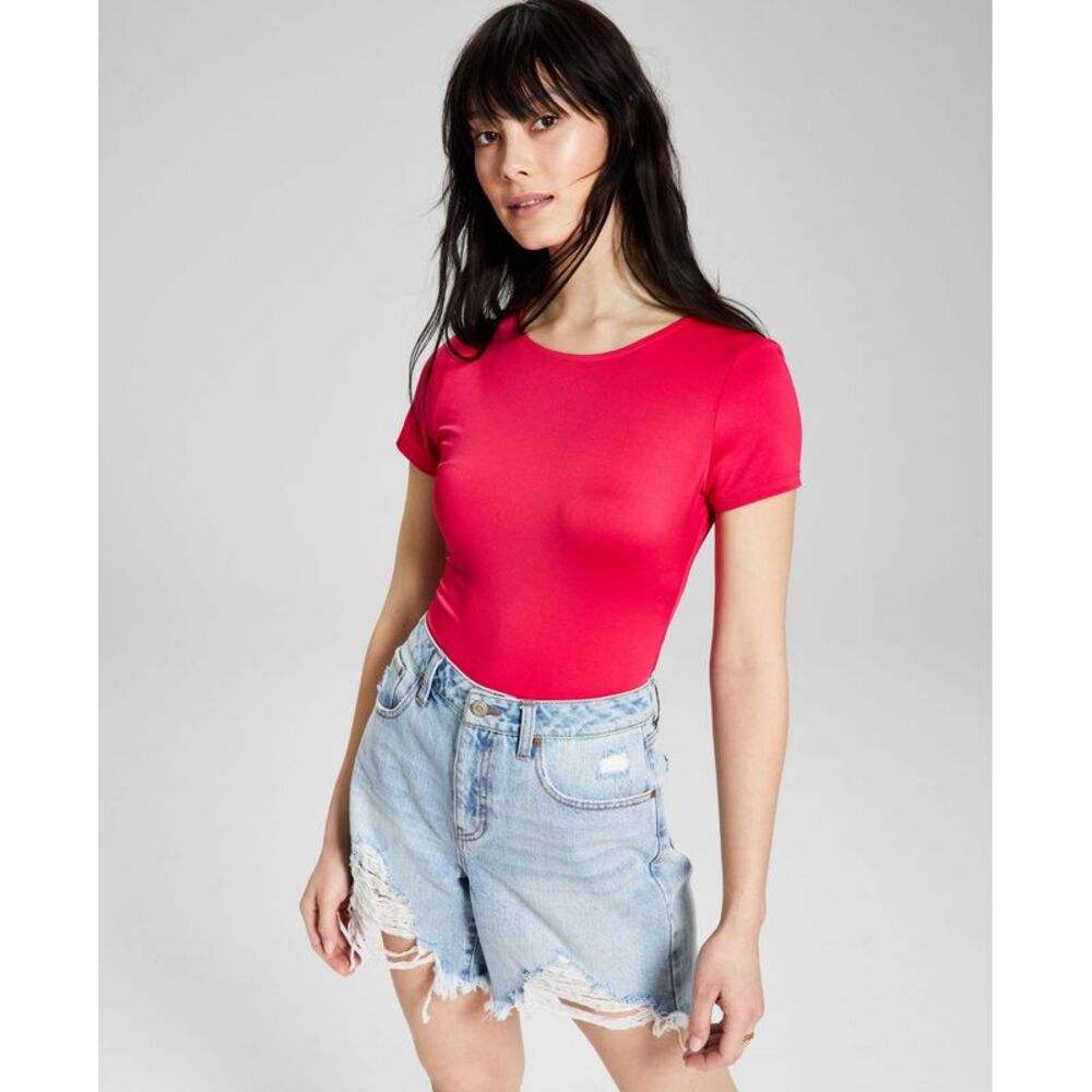 And Now This Now This Womens Crewneck Bodysuit